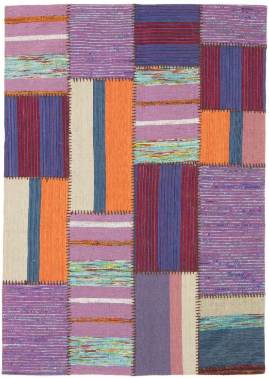 Flat Weave Rug Kilim Patchwork