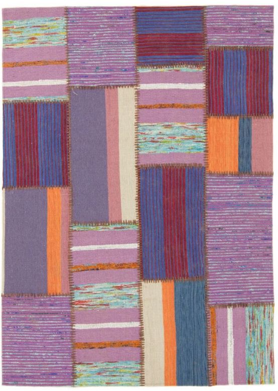 Flat Weave Rug Kilim Patchwork