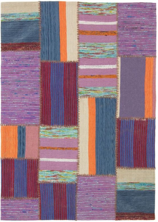 Flat Weave Rug Kilim Patchwork