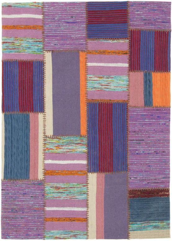 Flat Weave Rug Kilim Patchwork