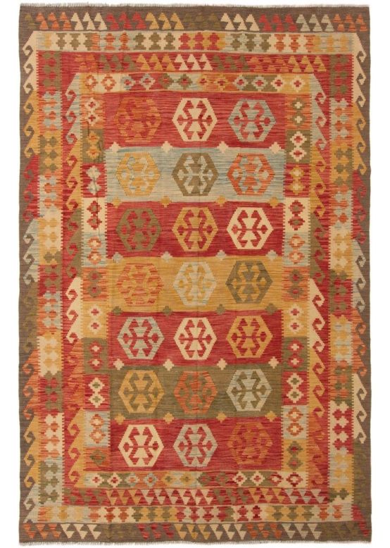 Flat Weave Rug Kilim Afghan