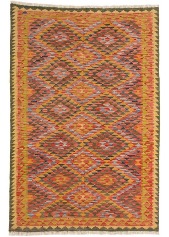 Flat Weave Rug Kilim Afghan