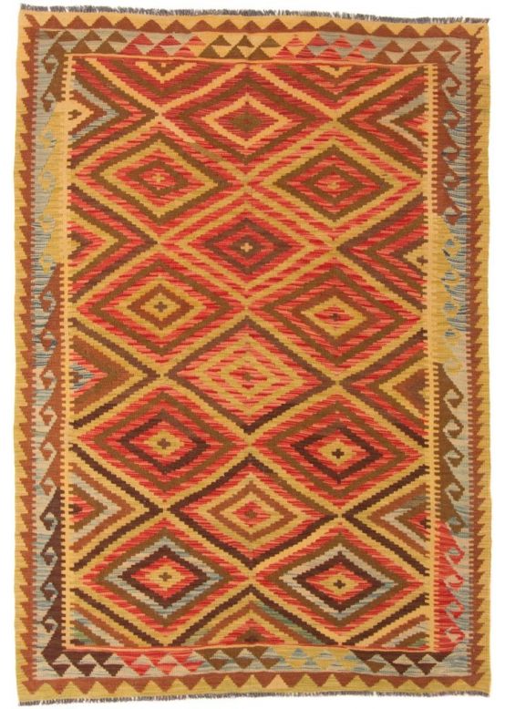 Flat Weave Rug Kilim Afghan