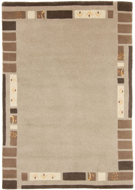 Wool Rug Nepal Jaipur Grey