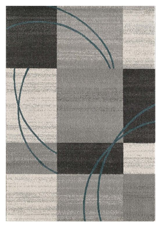 Patchwork Rug Grey