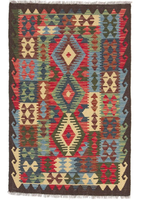 Flat Weave Rug Kilim Afghan