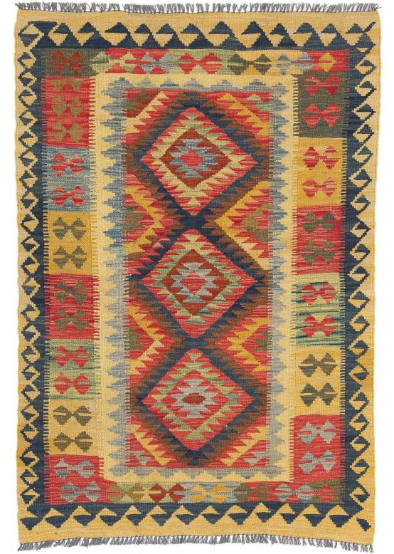 Flat Weave Rug Kilim Afghan