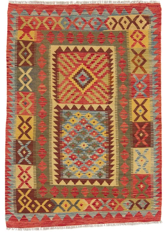 Flat Weave Rug Kilim Afghan