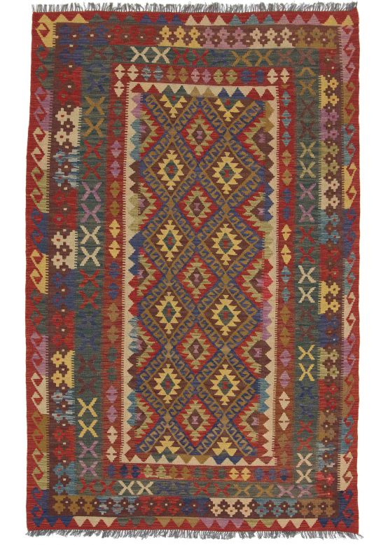 Flat Weave Rug Kilim Afghan