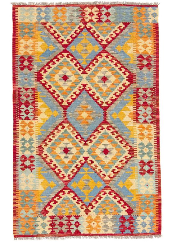 Flat Weave Rug Kilim Afghan