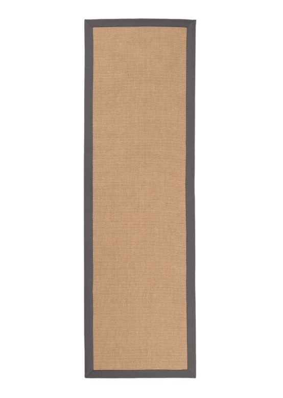 Sisal Rug Runner Grey