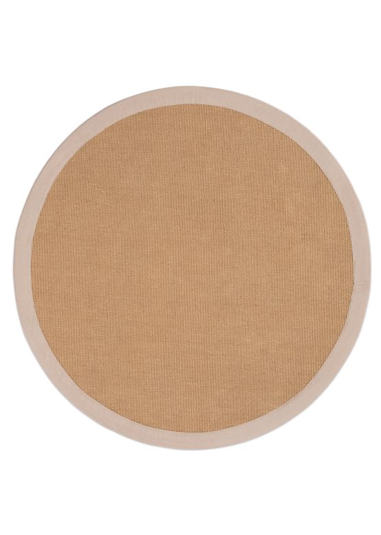 Sisal Rug Round Beige