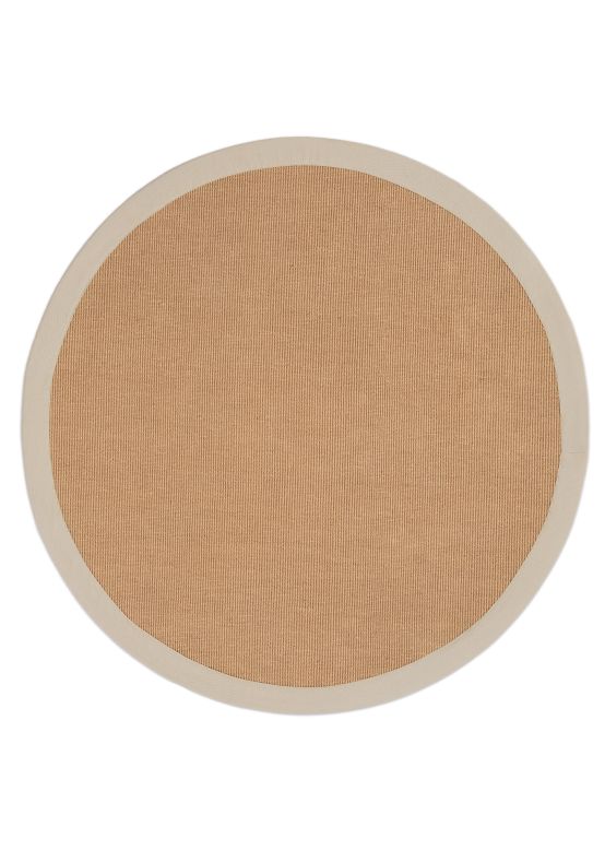 Sisal Rug Round Taupe