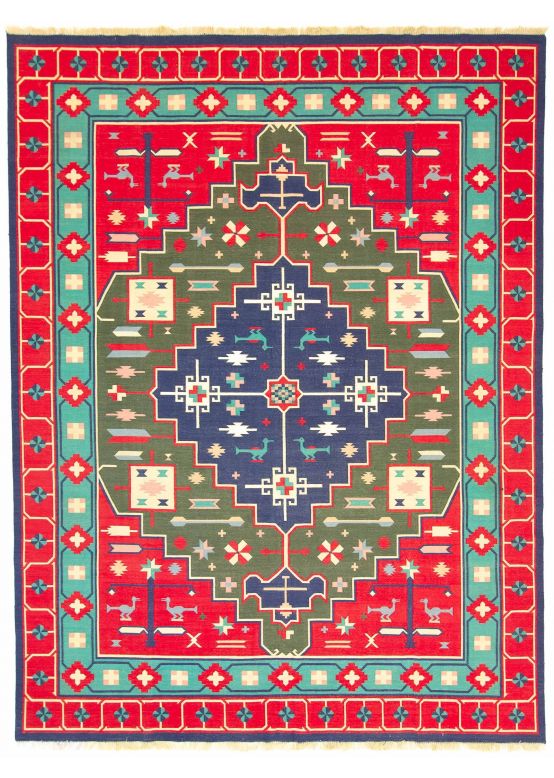 Flat Weave Rug Kilim India