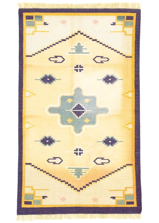 Flat Weave Rug Kilim India