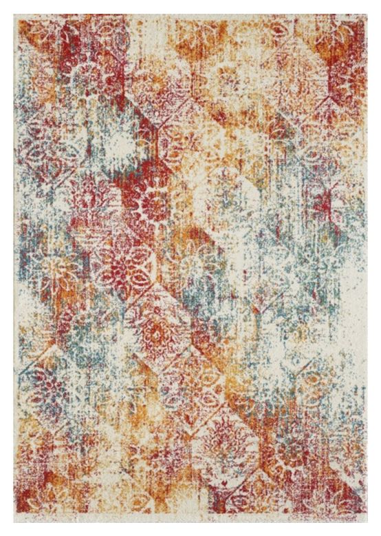 Vintage Rug Holy White