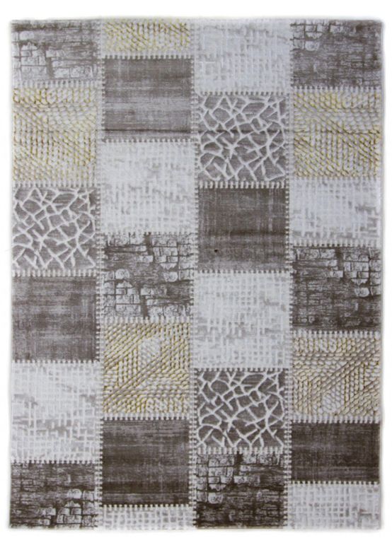 Patchwork Rug Beige