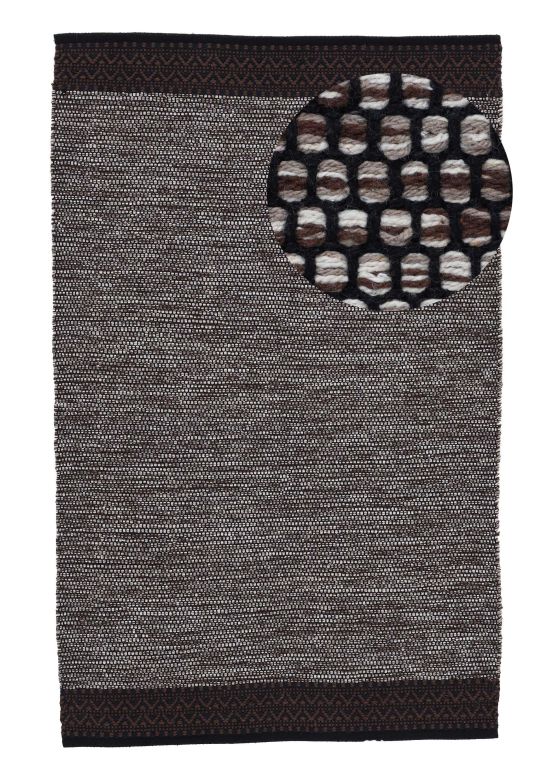 Flat Weave Rug Kilim Mia Brown