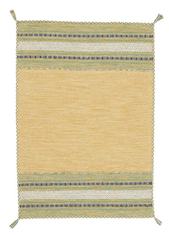 Flat Weave Rug Kilim Azizi Yellow