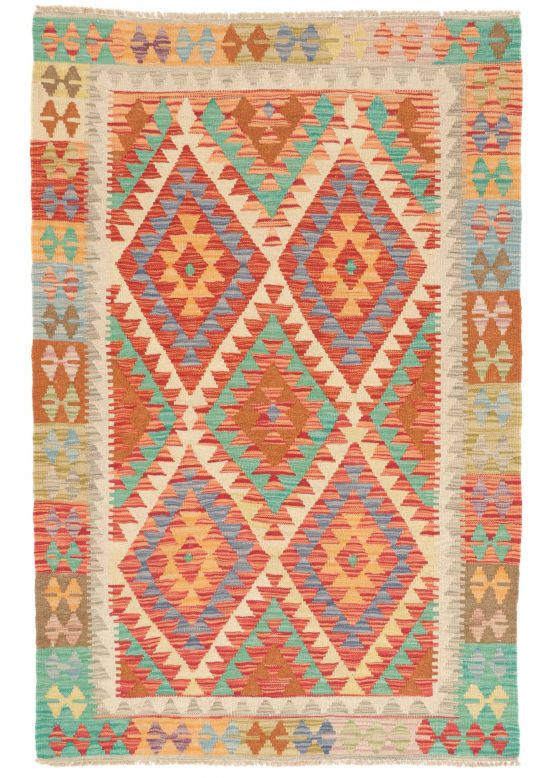 Flat Weave Rug Kilim Afghan