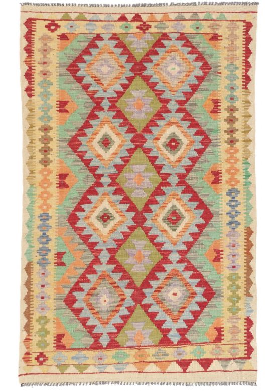 Flat Weave Rug Kilim Afghan