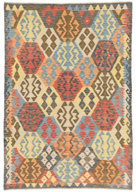 Flat Weave Rug Kilim Afghan