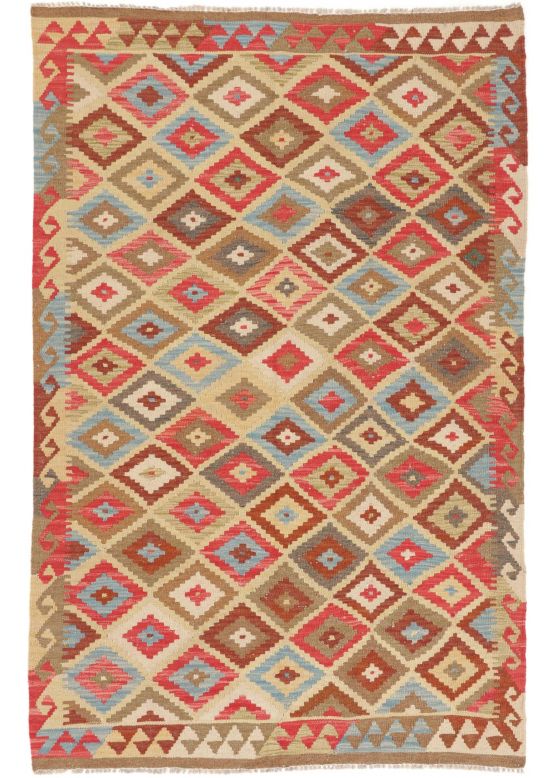 Flat Weave Rug Kilim Afghan