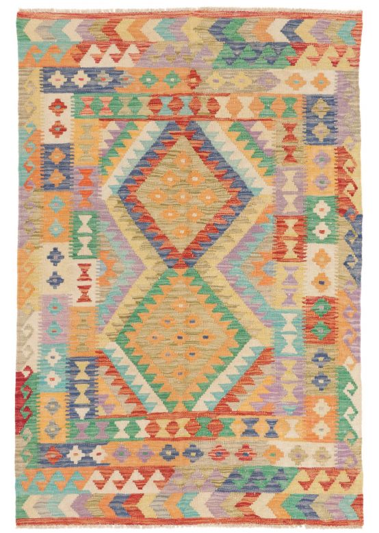 Flat Weave Rug Kilim Afghan