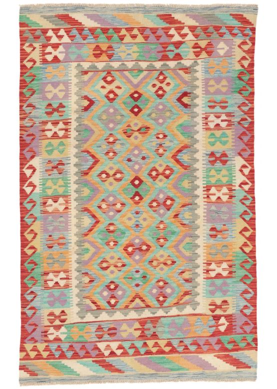 Flat Weave Rug Kilim Afghan