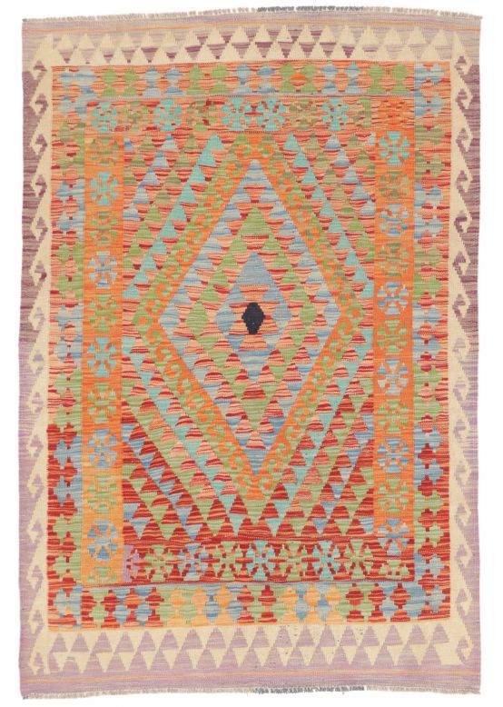 Flat Weave Rug Kilim Afghan