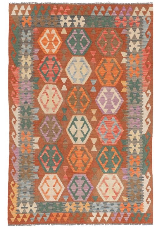 Flat Weave Rug Kilim Afghan