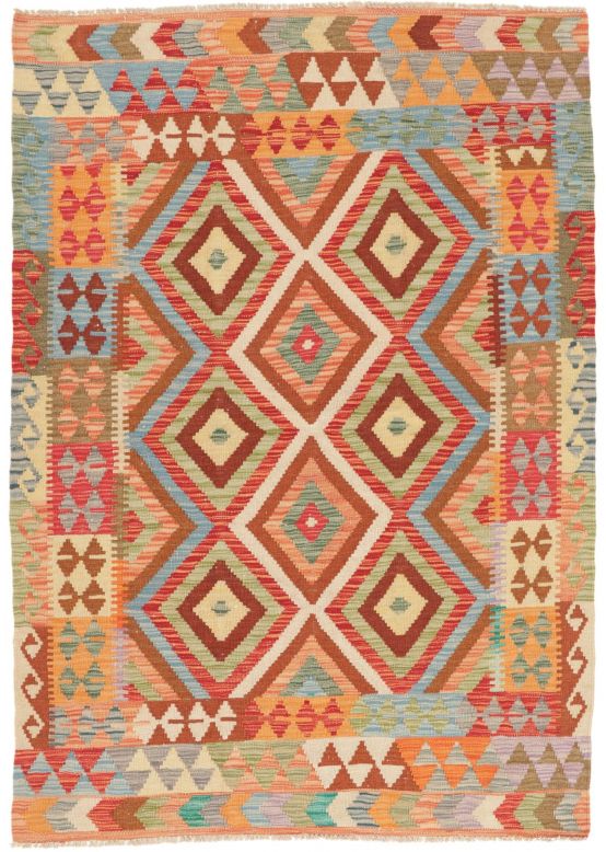 Flat Weave Rug Kilim Afghan