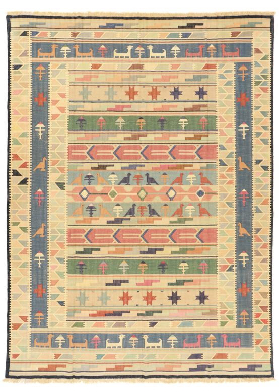 Flat Weave Rug Kilim India