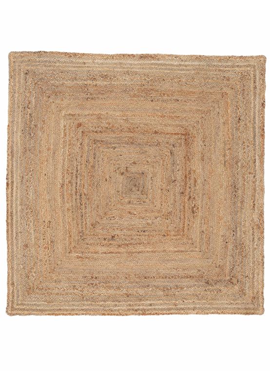 Jute Rug Nele Square Beige