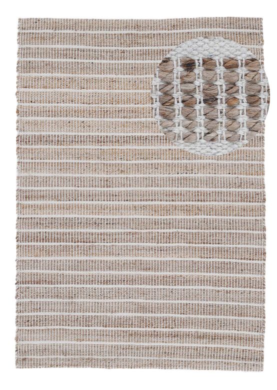 Jute Rug Lara White