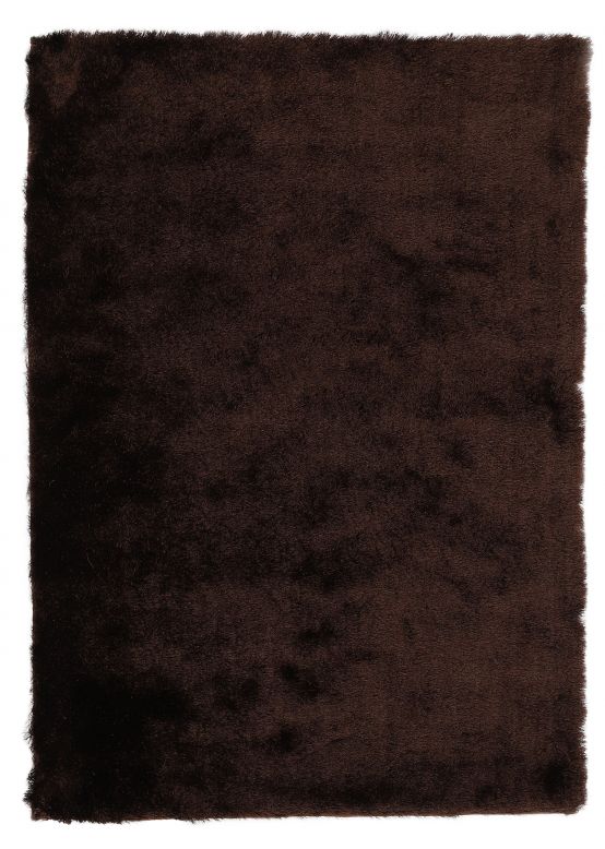 Shaggy Rug Breeze Dark Brown