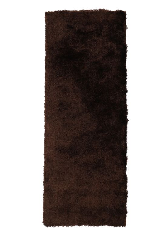 Shaggy Rug Breeze Runner Dark Brown