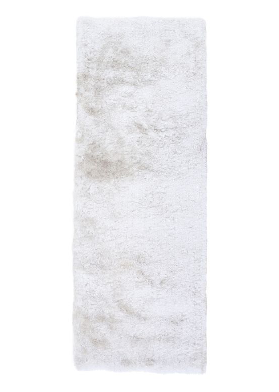 Shaggy Rug Breeze Runner White