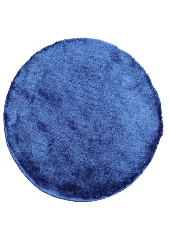 Shaggy Rug Breeze round Blue