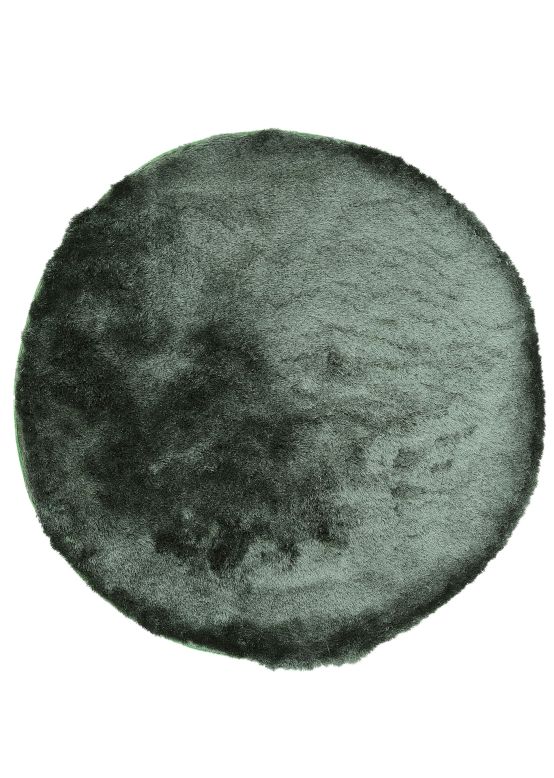 Shaggy Rug Breeze round Green