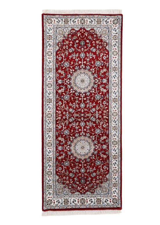 Nain Rug Runner Red