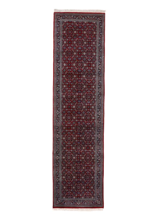 Herati Rug Runner Red