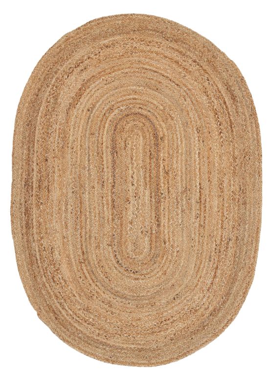 Jute Rug Nele Oval Beige