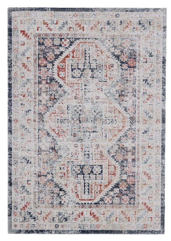 Flat Weave Rug Rina Blue