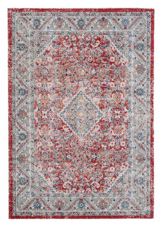 Flat Weave Rug Noah Red