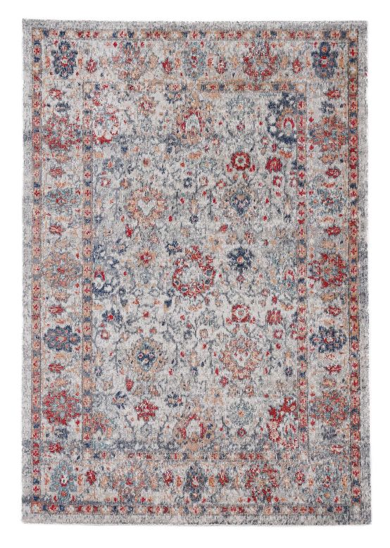 Flat Weave Rug Flori Light Grey