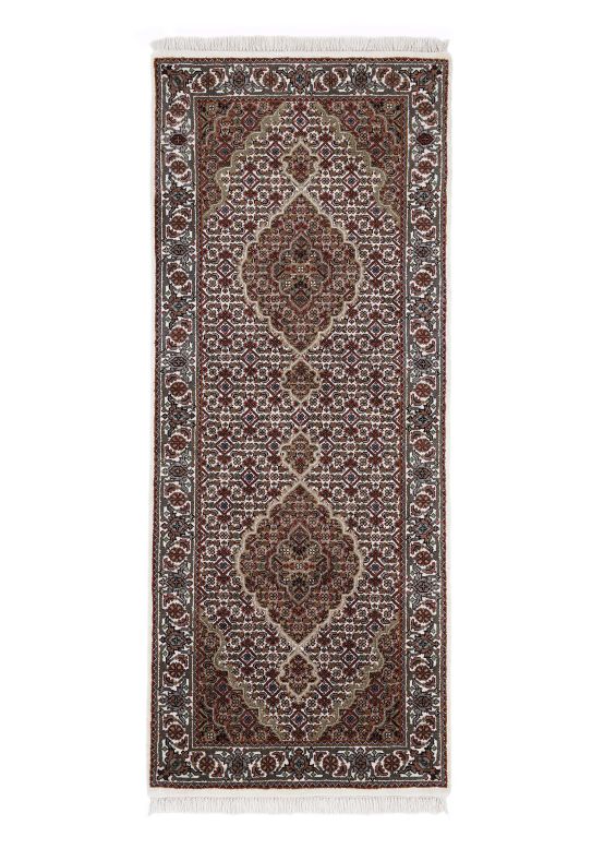 Tabriz Mahi Rug Runner Creme