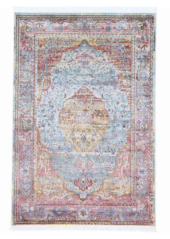 Vintage Esha Rug Multicolored