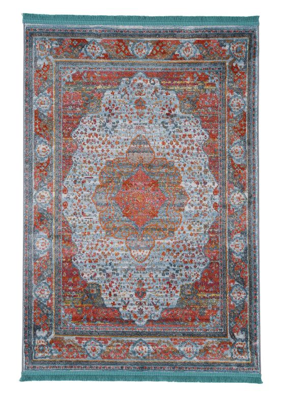 Vintage Desna Rug Blue