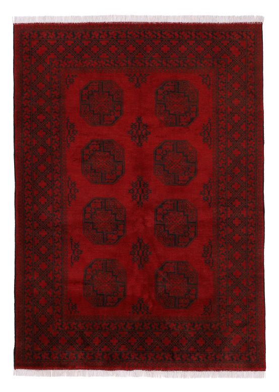 Afghan Akhche Rug Red